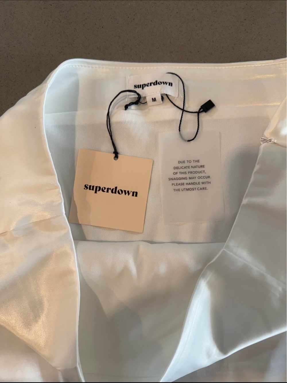 superdown Revolve Petra Mini Skirt in White - Picture 8 of 10